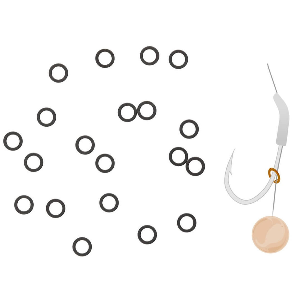 Anouri Rotunde ZFISH Rig Rings 20buc/pac
