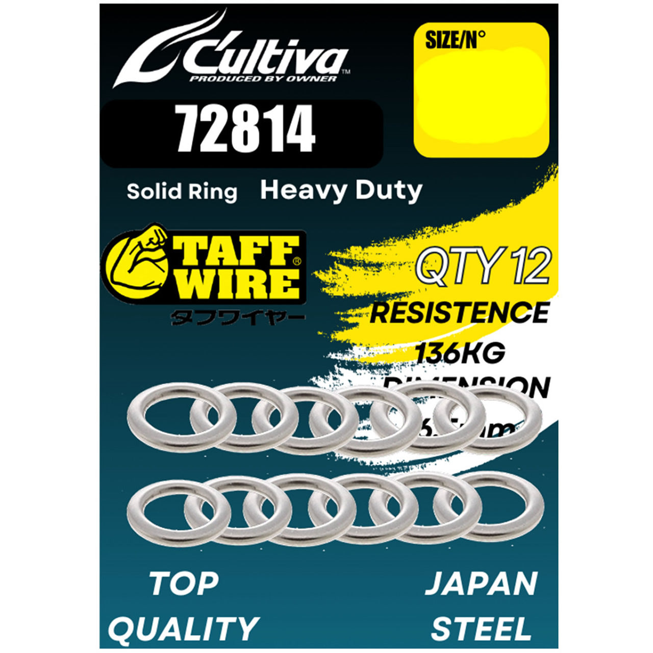 Anouri Solide Cultiva Amaz 72814 Solid Ring Heavy Duty 12buc