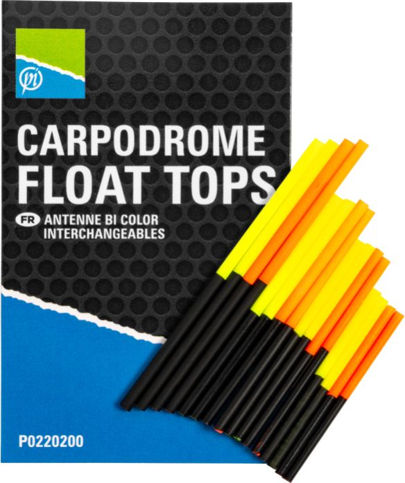 Antene Plute PRESTON Carpodrome Float Tops, 9.5cm, 16buc/pac
