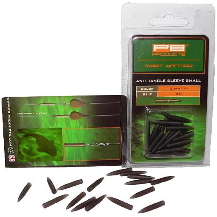 Anti Tangle Sleeves PB Small Silt / Namol, 20buc/pac