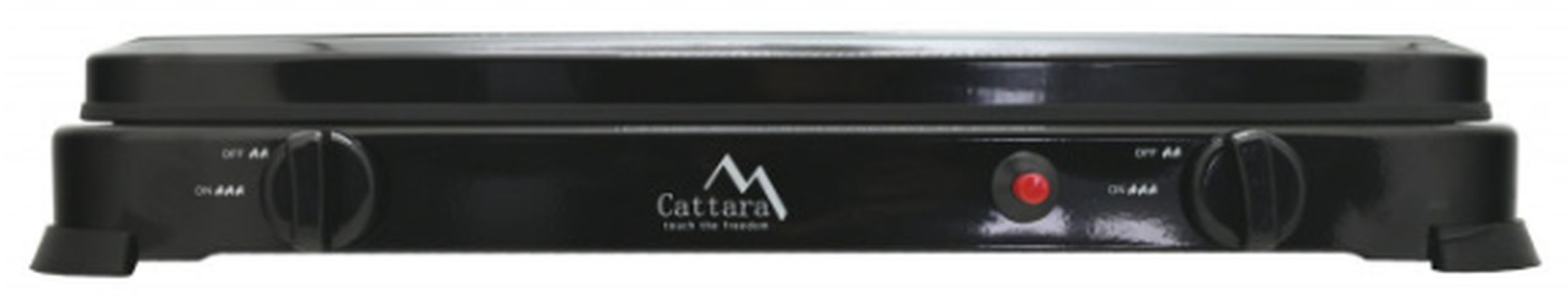 Aragaz Cattara Cu 2 Arzatoare Portabil Family, 58x28x5.4cm