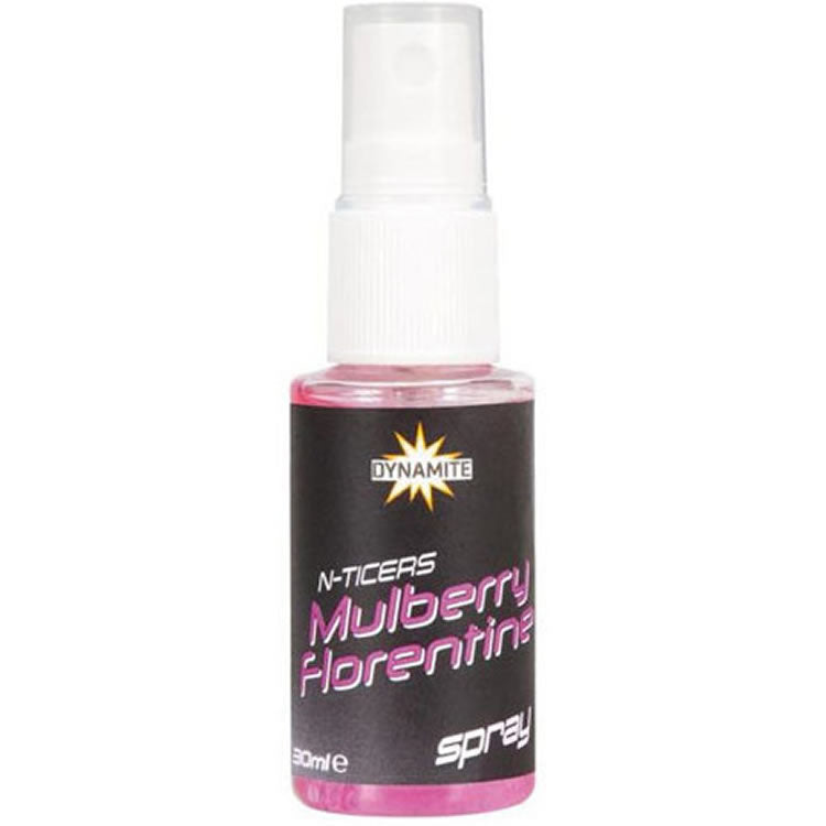 Atractant DYNAMITE BAITS N-Ticers Spray, Mulberry Florentine, 30ml