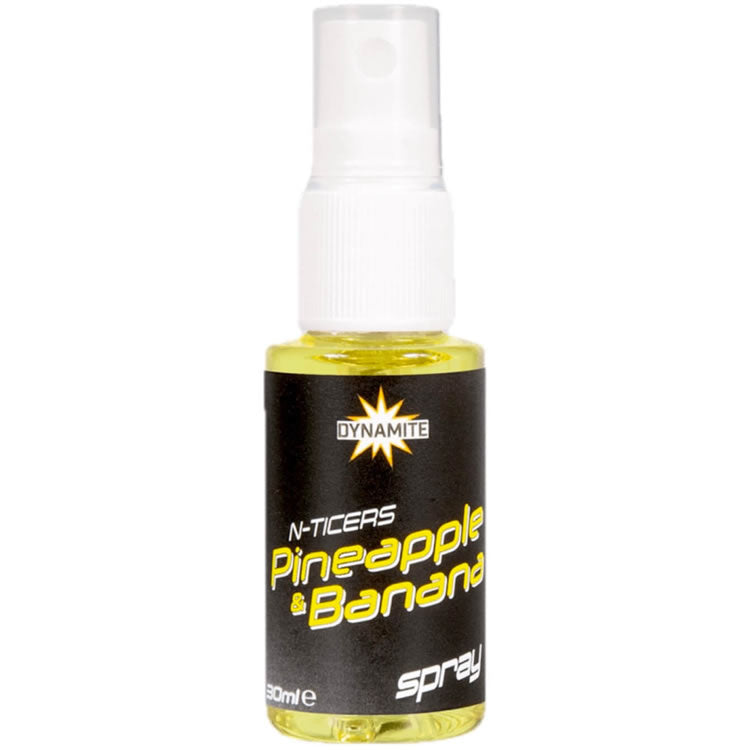 Atractant DYNAMITE BAITS N-Ticers Spray, Pineapple &amp; Banana, 30ml