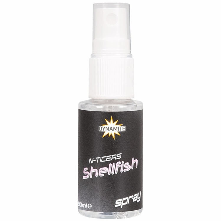 Atractant DYNAMITE BAITS N-Ticers Spray, Shellfish, 30ml