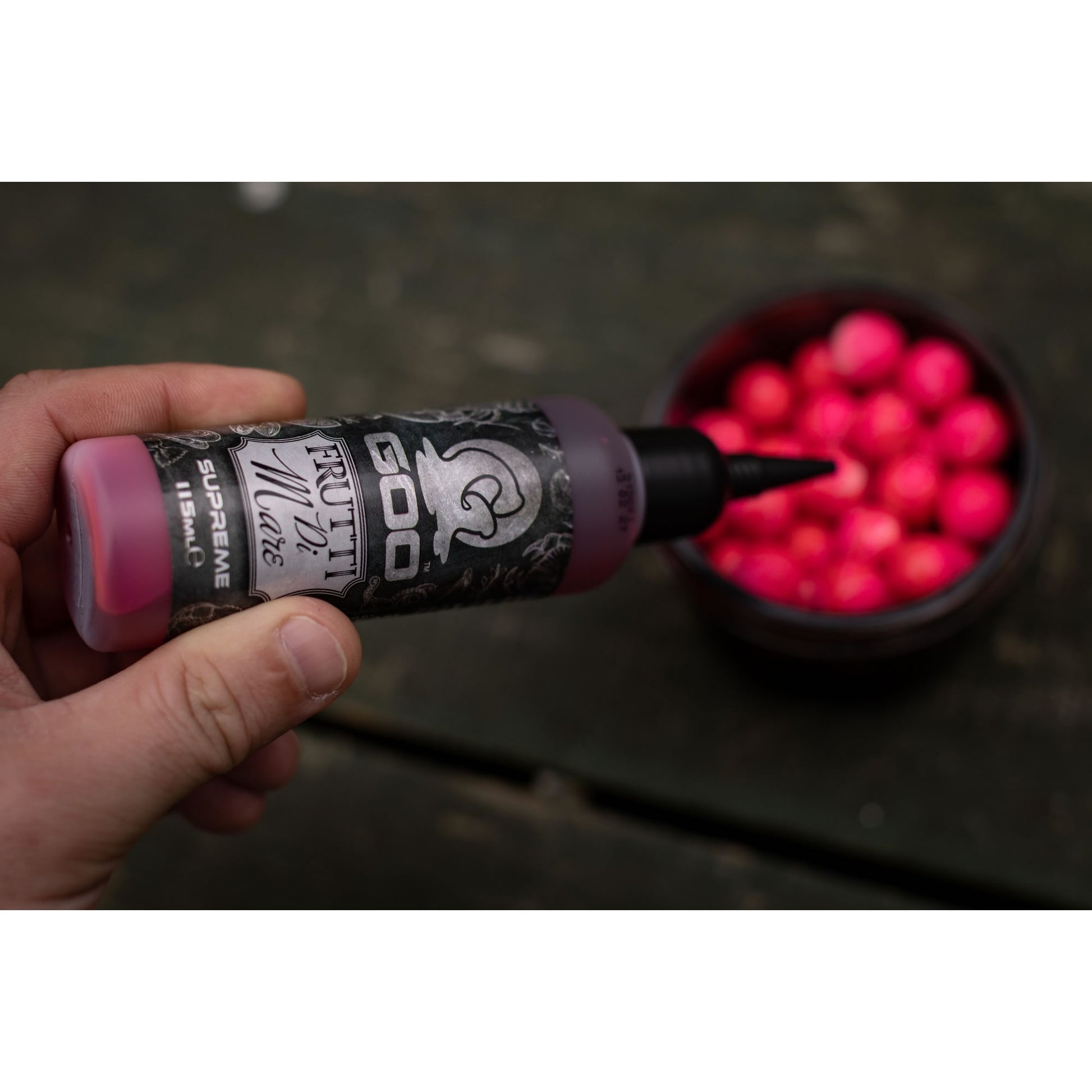 Atractant KORDA Supreme Goo, Frutti Di Mare, Rosu, 115ml