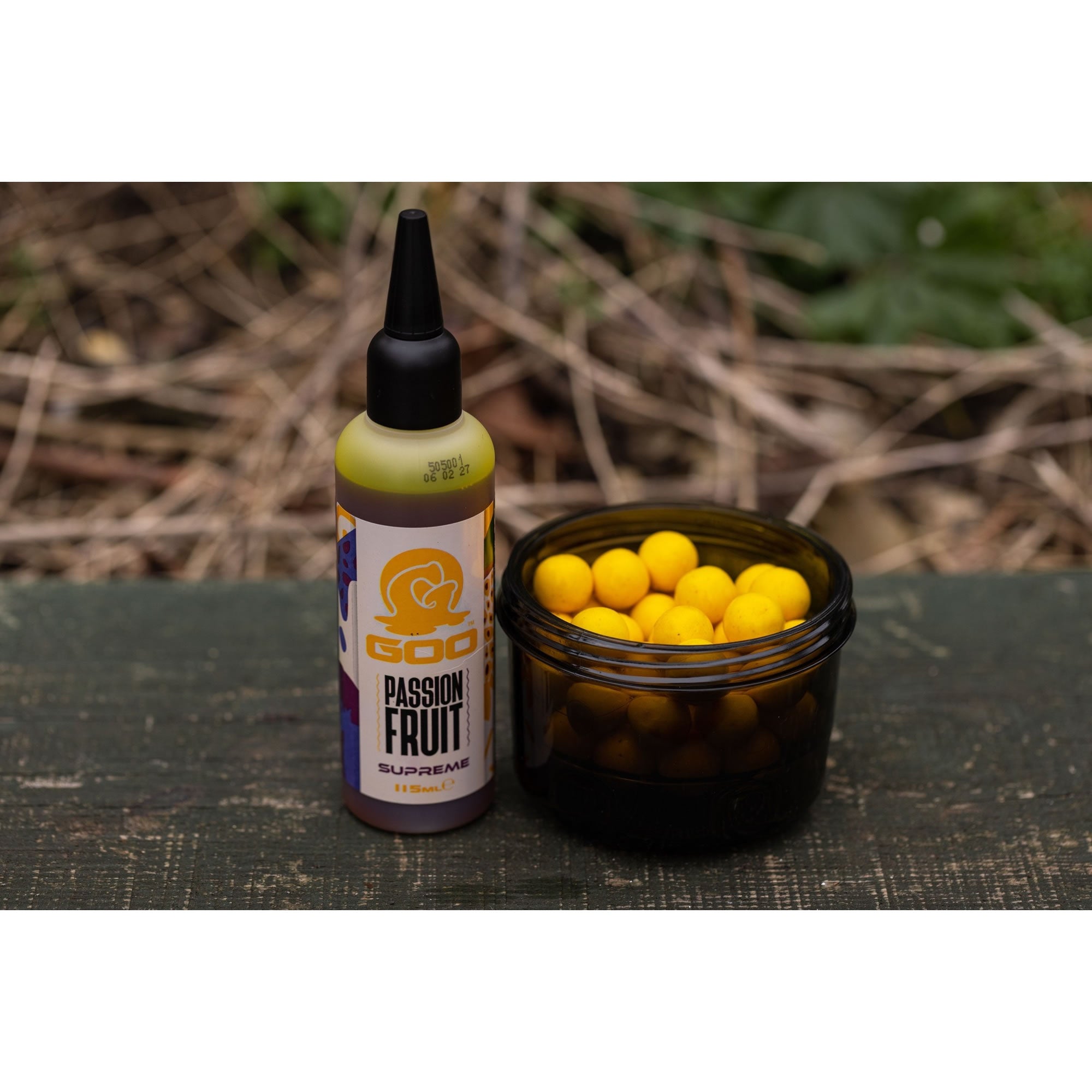 Atractant KORDA Supreme Goo, Passionfruit, Galben, 115ml