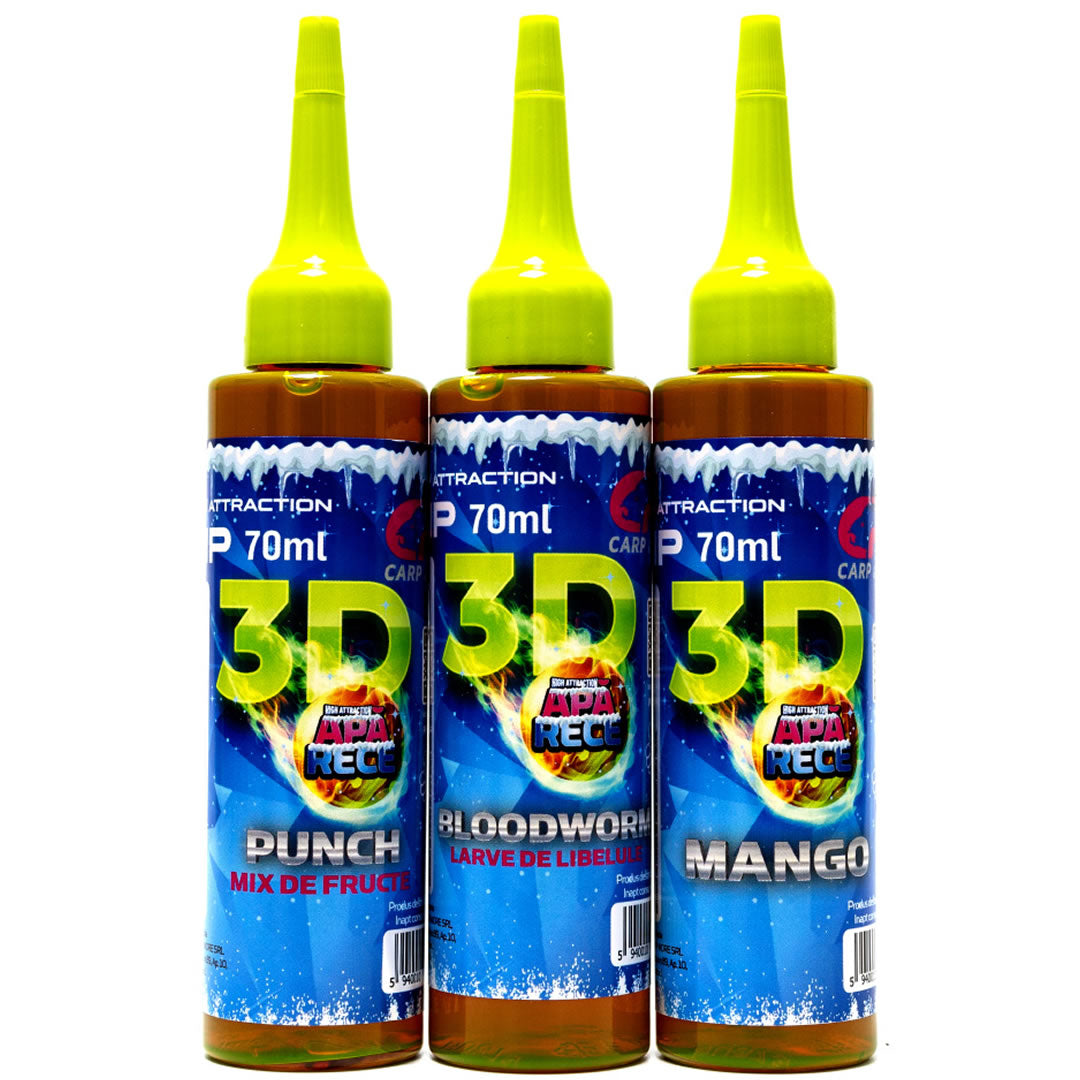 Atractant Lichid CPK APA RECE 3D Bloodworm ( Larve de Libelule ), 70ml
