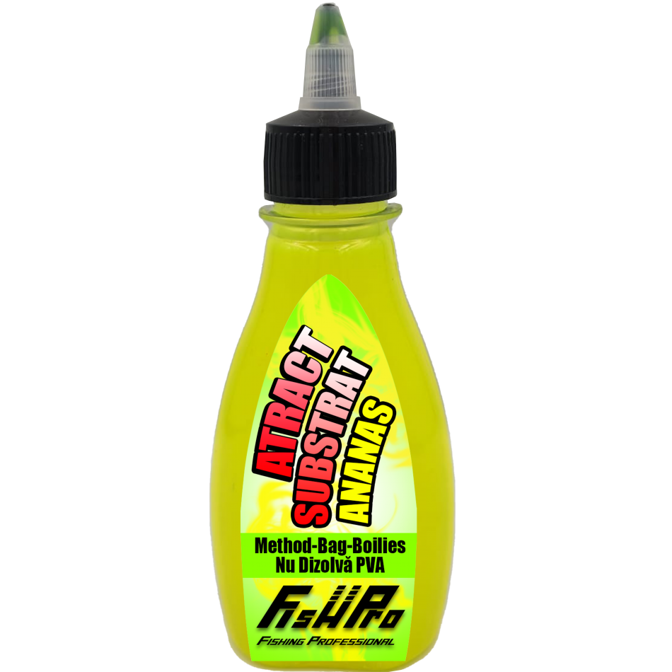 Atractant Lichid FISH PRO Atract Substrat, Ananas, 100ml