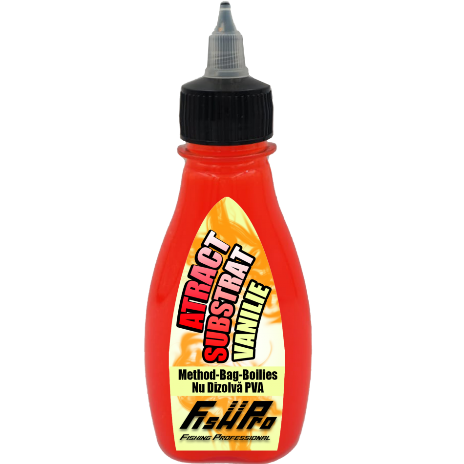 Atractant Lichid FISH PRO Atract Substrat, Vanilie, 100ml
