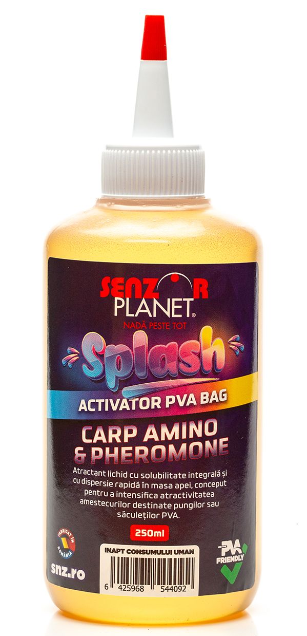 Atractant Lichid Senzor Splash Activator Fumigena PVA, Carp Amino Pheromon, 250ml