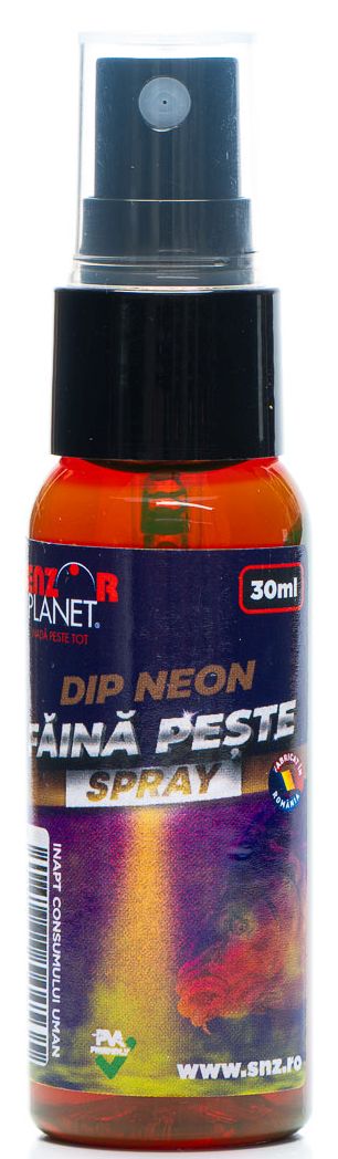 Atractant SENZOR Dip Neon Spray, Faina De Peste, 30ml