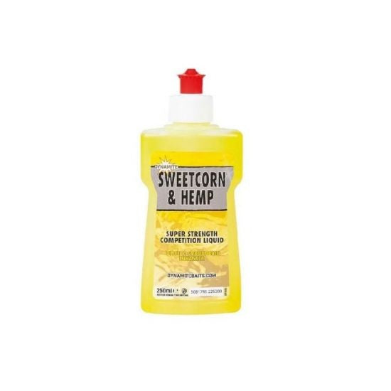 Atractant lichid Dynamite Baits XL Liquid Sweetcorn &amp; Hemp 250ml