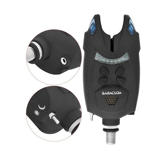 Avertizor Baracuda SG-K4 sonor si optic mufa jack negru 