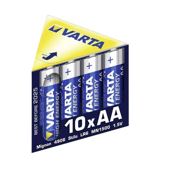 BATERII VARTA AAA FAMILY PACK 10BUCATI