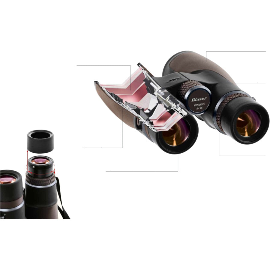 BINOCLU BLASER PRIMUS 8X56