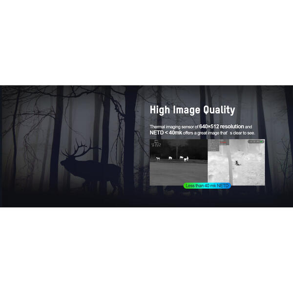 BINOCLU  HIKMICRO VEDERE TERMICA 640X512 OLED DISPLAY 0.39 INCH