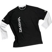 BLUZA DAIWA NEAGRA MANECI ALBE