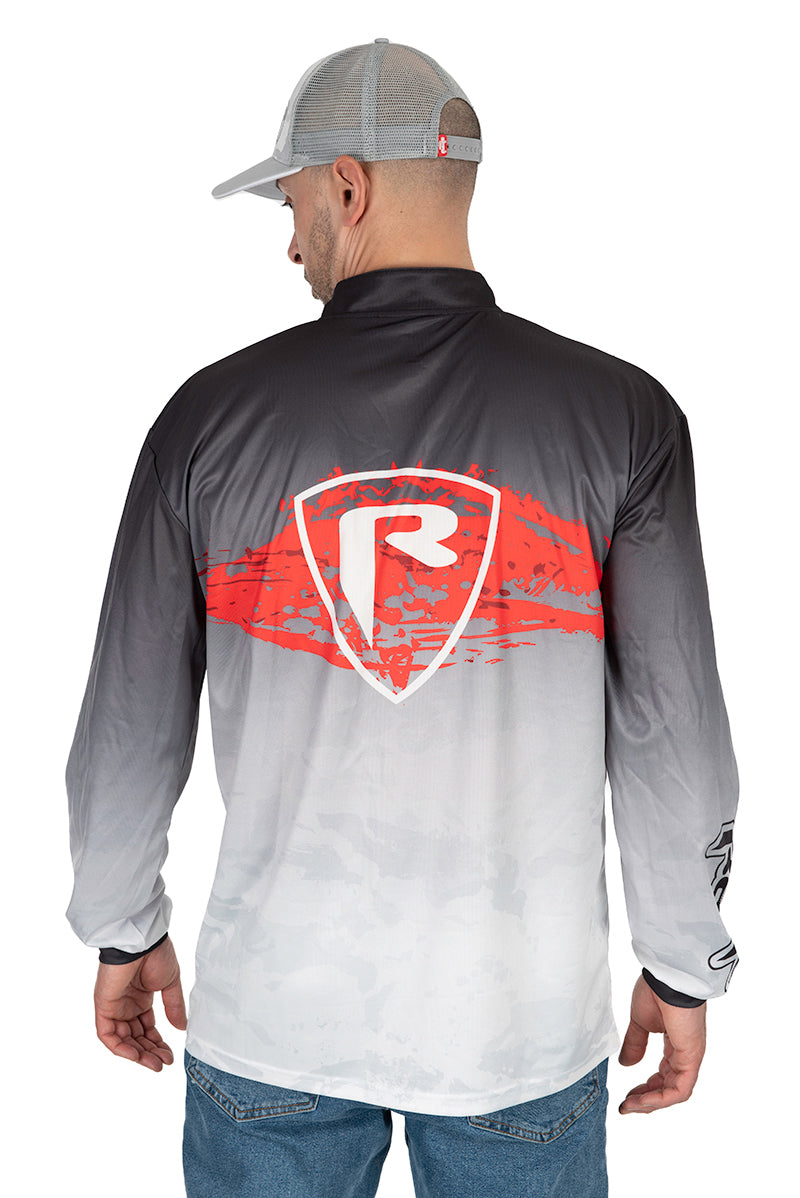 BLUZA FOX RAGE PERFORMANCE LONG SLEEVE SHIRT BLACK/GREY