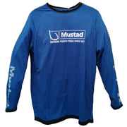 BLUZA MUSTAD ALBASTRA
