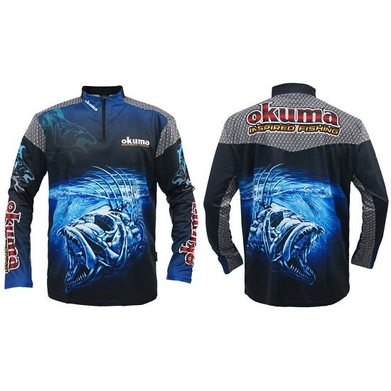 BLUZA OKUMA TOURNAMENT JERSEY BLUE MARIMEA XXL