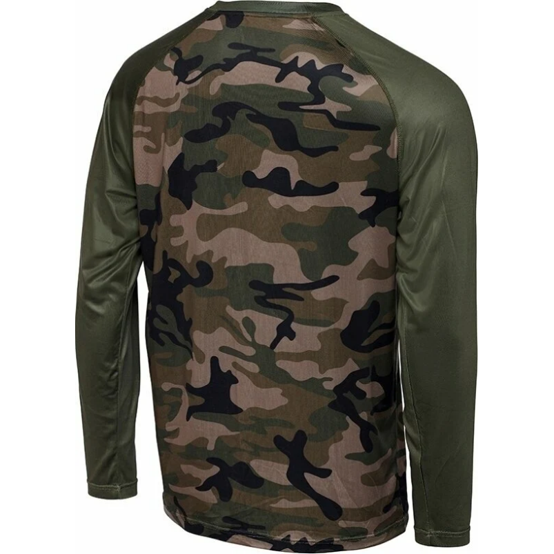 BLUZA PROLOGIC UV CAMO/GREEN LONG SLEEVE