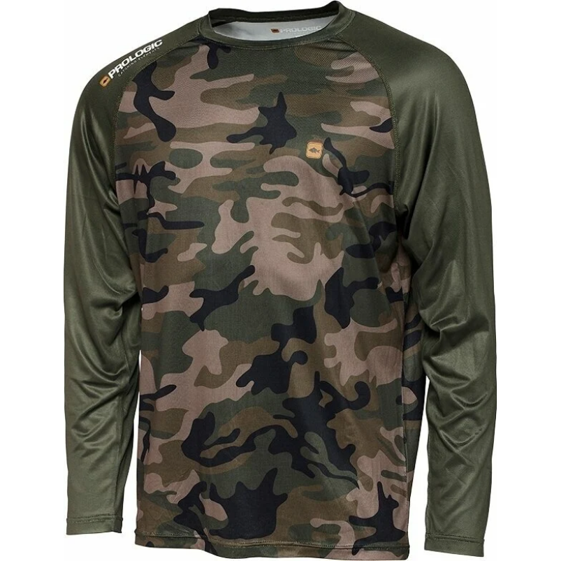 BLUZA PROLOGIC UV CAMO/GREEN LONG SLEEVE