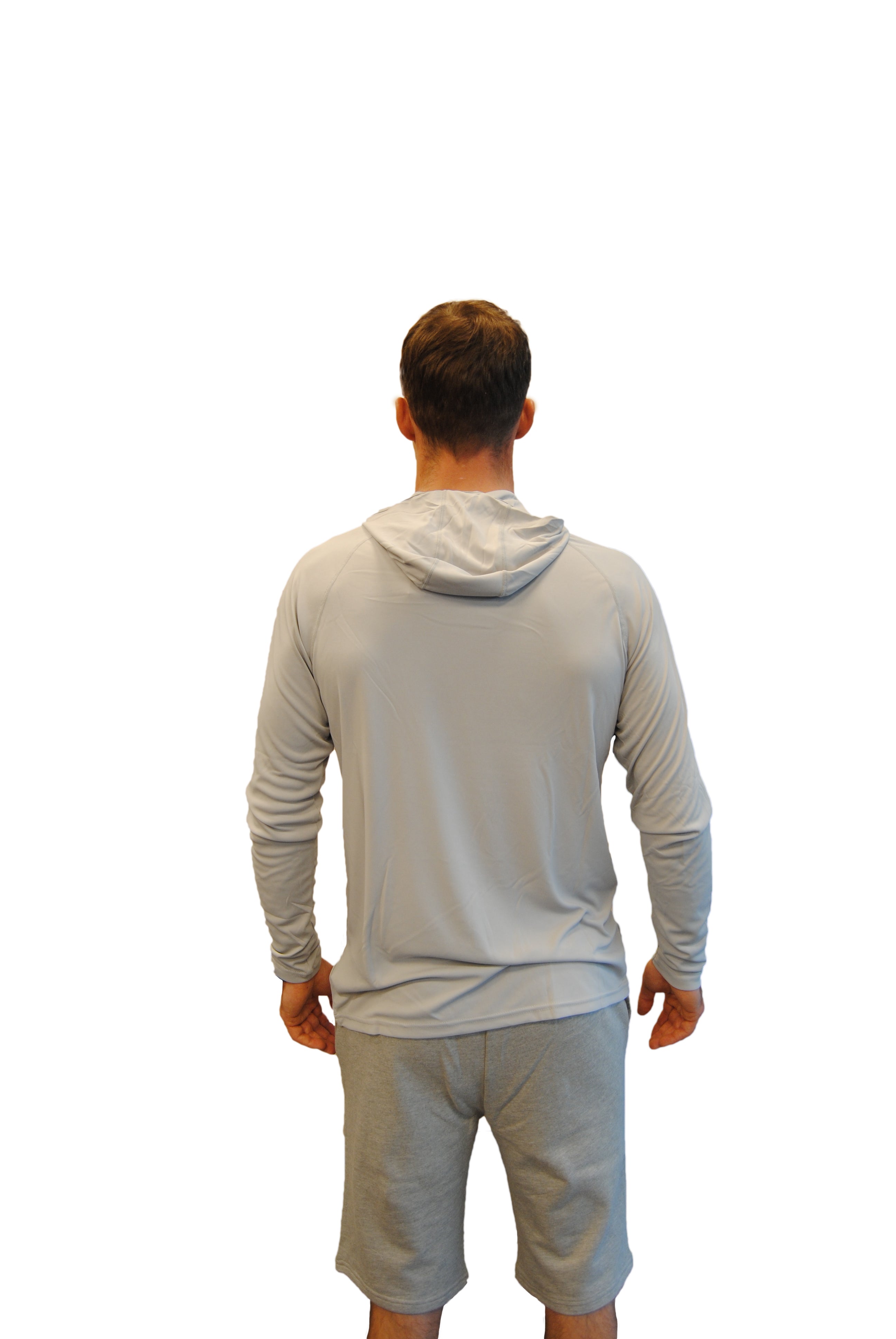BLUZA UV FHM Mark Hoodie LIGHT GREY