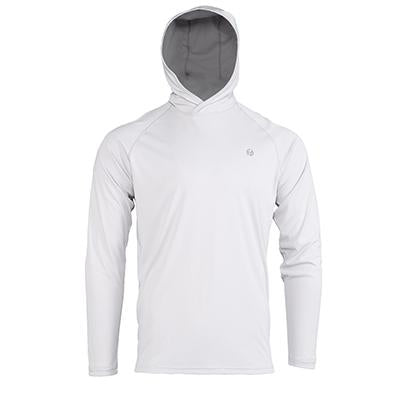 BLUZA UV FHM Mark Hoodie WHITE