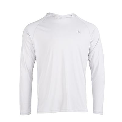 BLUZA UV FHM Mark Hoodie WHITE