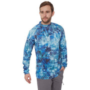 BLUZA UV FHM Mark V2 Hoodie BLUE