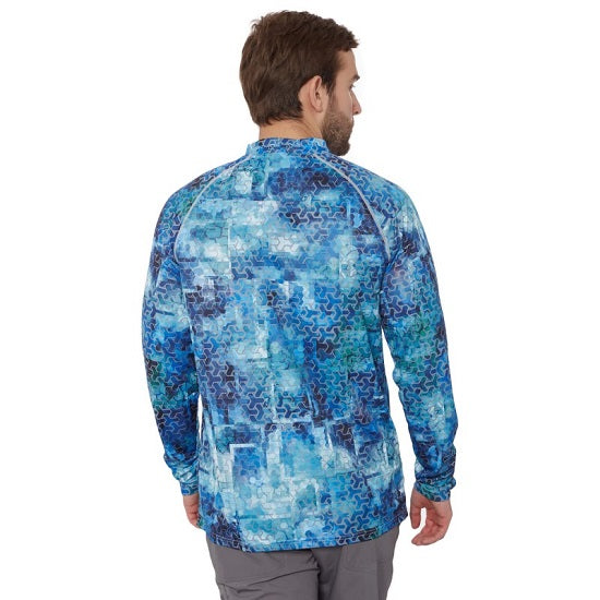 BLUZA UV FHM Mark V2 Hoodie BLUE