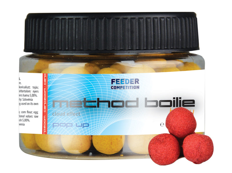 BOILIE CARP ZOOM FEEDER COMPETITION METHOD 12mm 40gr Strawberry
