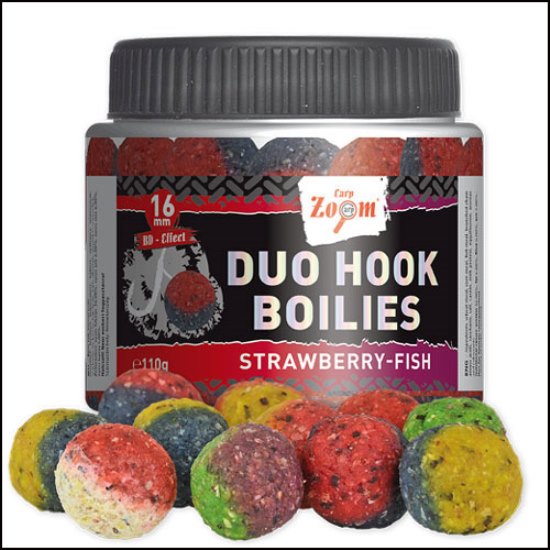 BOILIES CARP ZOOM DUO HOOK 16MM 110GR ROBIN RED BLACK CHILI