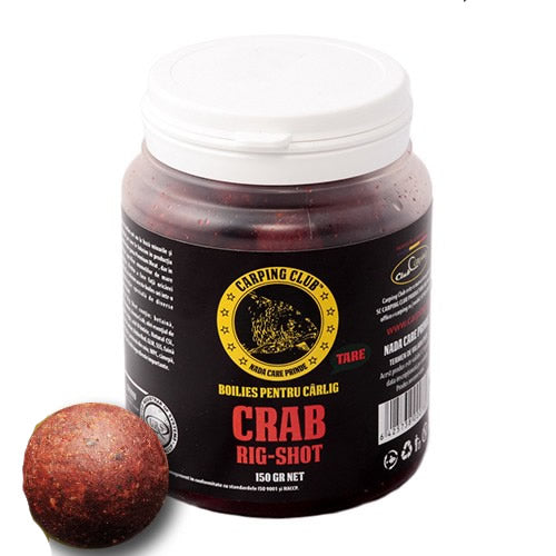 BOILIES CARPING CLUB TARE MEATRIGSHOT CRAB  150Gr
