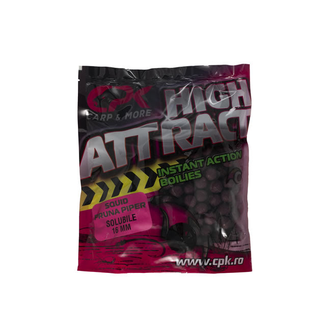 BOILIES CPK HIGH ATTRACT  SQUID &amp; PRUNA &amp; PIPER SOLUBILE 800GR 16MM