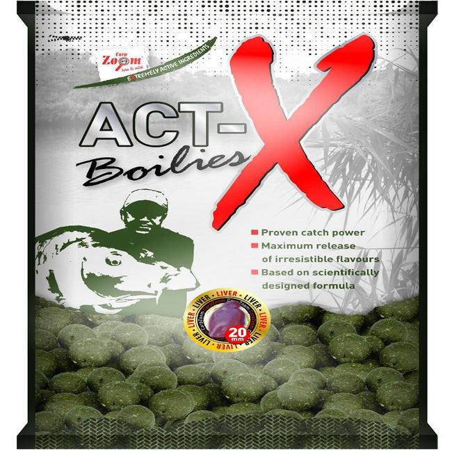  BOILIES Carp Zoom ACT-X 28mm 800gr Fish Meat