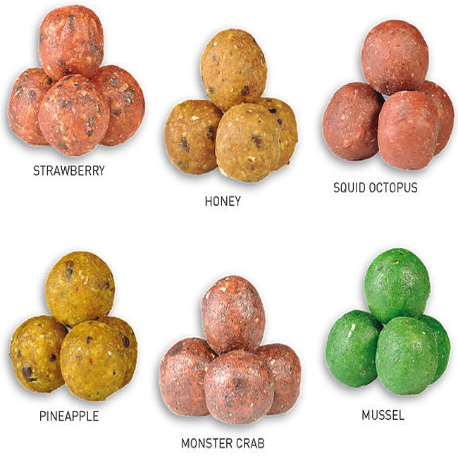 BOILIES DE CARLIG CARP ZOOM FIRE SHOT HOOK BOILIE 16mm 120gr Fruit Mix