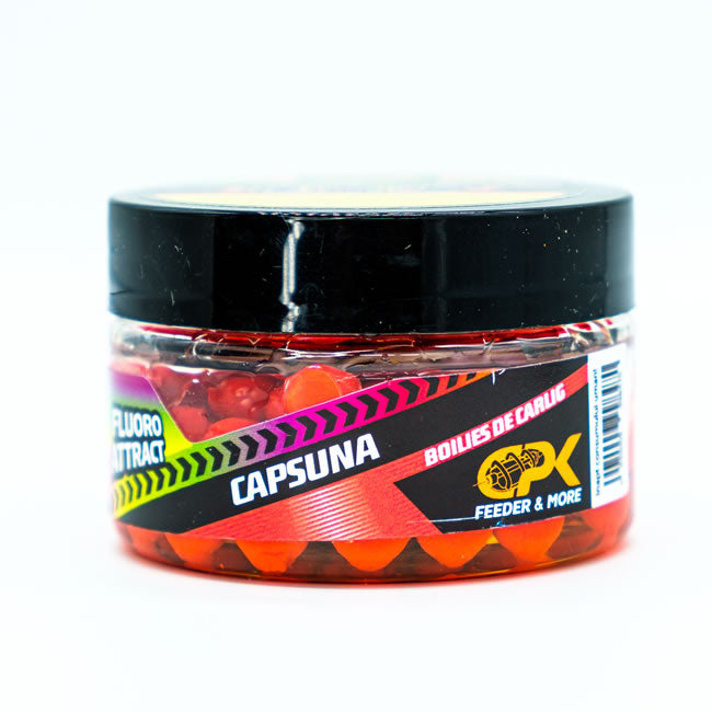 BOILIES DE CARLIG CPK FLUORO ATTRACT FEEDER CAPSUNA 8MM 35G