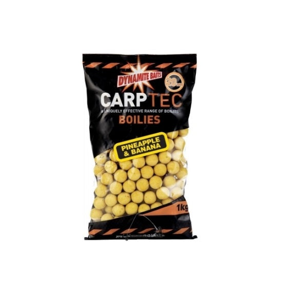 BOILIES DYNAMITE BAITS CARP TEC PINEAPPLE AND BANANA 15MM