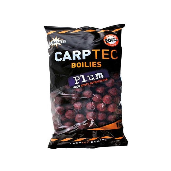 BOILIES DYNAMITE BAITS CARPTEC PLUM 15MM 2KG 