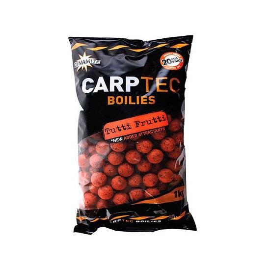 BOILIES DYNAMITE BAITS CARPTEC Tutti Frutti 15MM 2KG 