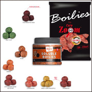 BOILIES SOLUBIL CARP ZOOM 20MM 800GR MEAT-GLM