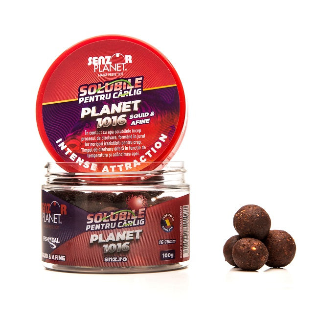 BOILIES SOLUBIL SENZOR PENTRU CARLIG Planet1016 16-18mm 100g