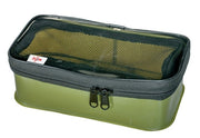 BORSETA CARP ZOOM ACCESORII CU TOP TRANSPARENT 27X16X9CM