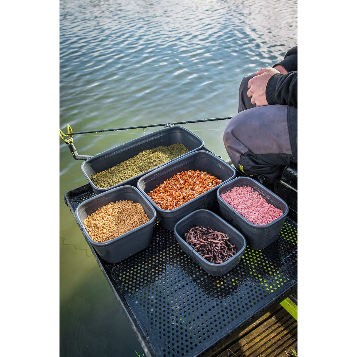 Bac Nada Matrix EVA Stacking Bait Tub 3pt/1.7litri