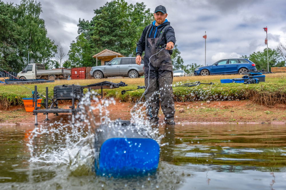 Bac Preston X Drop Bucket Pentru Apa Pliabil, 16x16x16cm