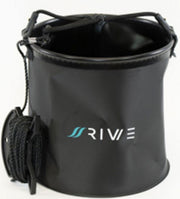 Bac Rive EVA Pentru Apa Pliabil, Diametru 24cm, Black, 1buc/pac