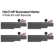 Baliza Luminoasa Fox Halo Illuminated Marker Pole Remote  4 Pole Kit Plus Telecomanda