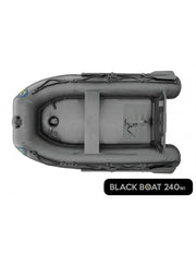 Barca Pneumatica Carp Spirit neagra 240cm