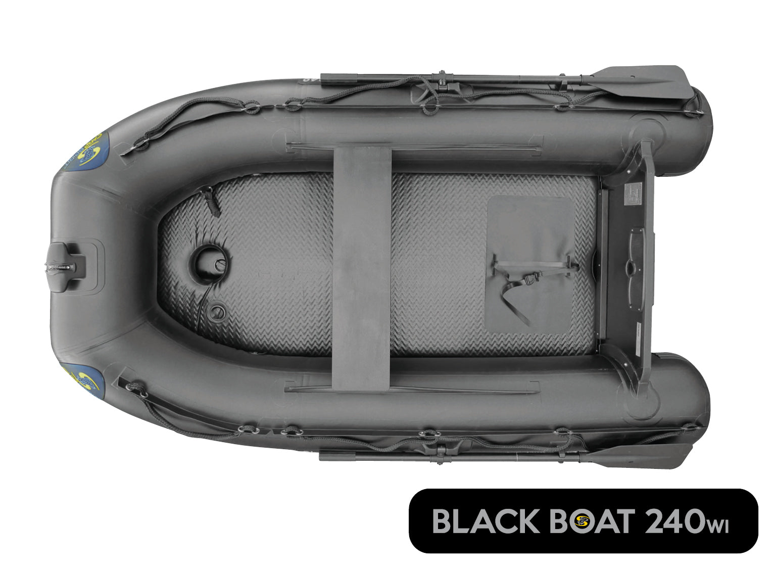 Barca Pneumatica Carp Spirit neagra 240cm